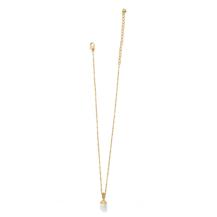 EVERBLOOM PEARL DROP NECKLACE - GOLD-PEARL