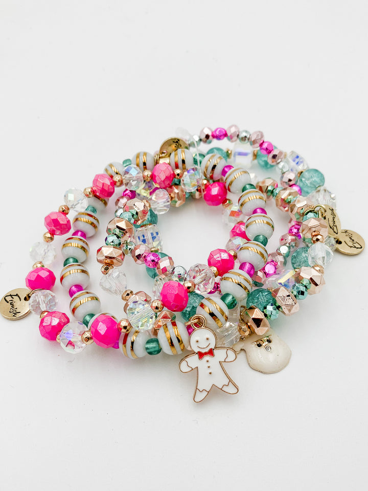 ERIMISH STRETCH BRACELETS S/5 - NORTH POLE