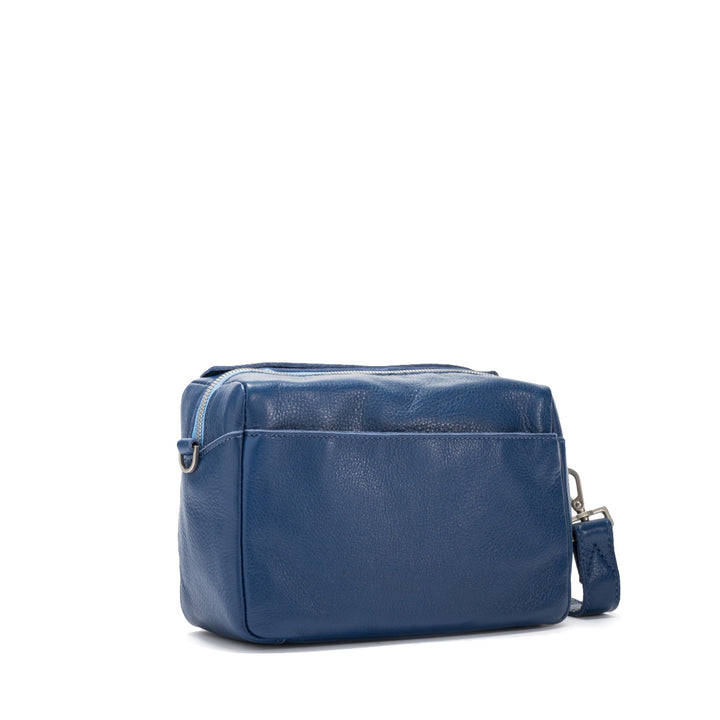 HAMMITT EVAN CROSSBODY SMALL - JAZZ BLUES/BRUSHED SILVER