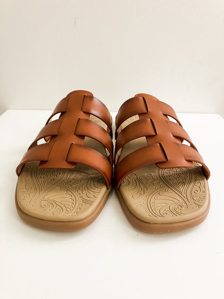 BLOWFISH JELLYFISH SLIDE SANDAL - SCOTCH