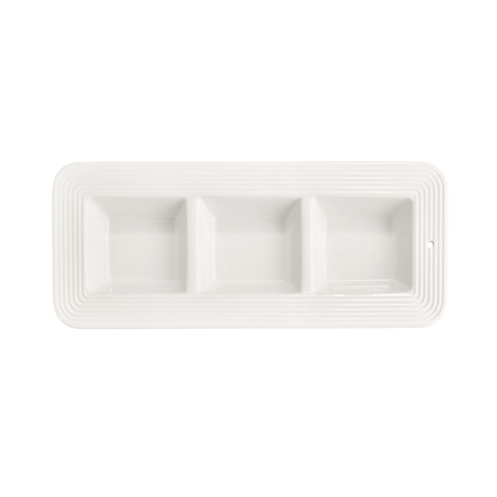 garnish dish stripes