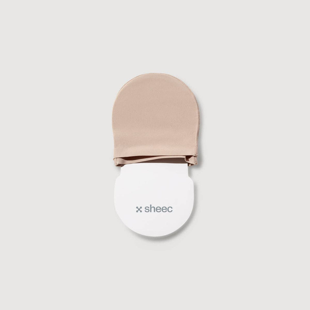 ULTRA THIN TOE COVER HALF SOCKS - CREAM