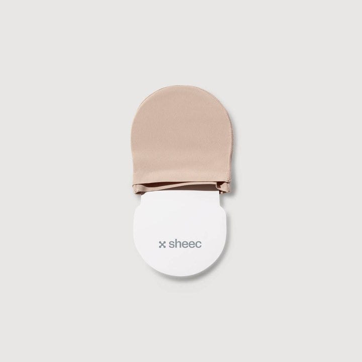 ULTRA THIN TOE COVER HALF SOCKS - CREAM