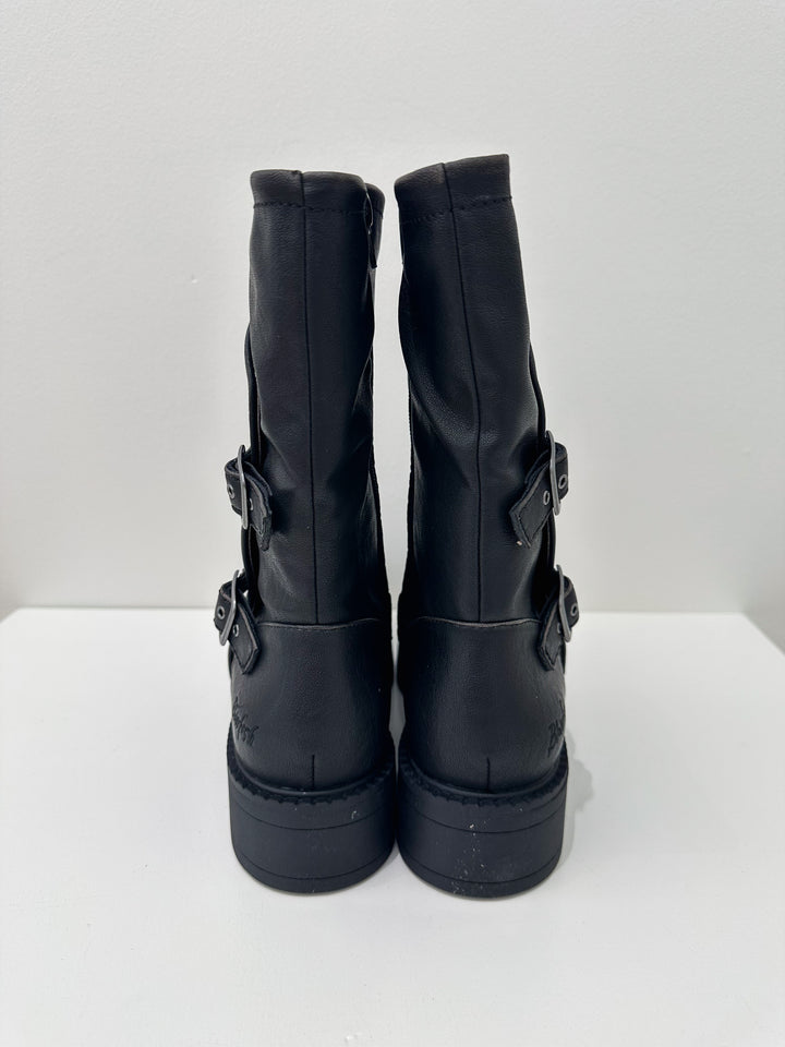 BLOWFISH VENICE 2 MID-SHALF BOOT - BLACK