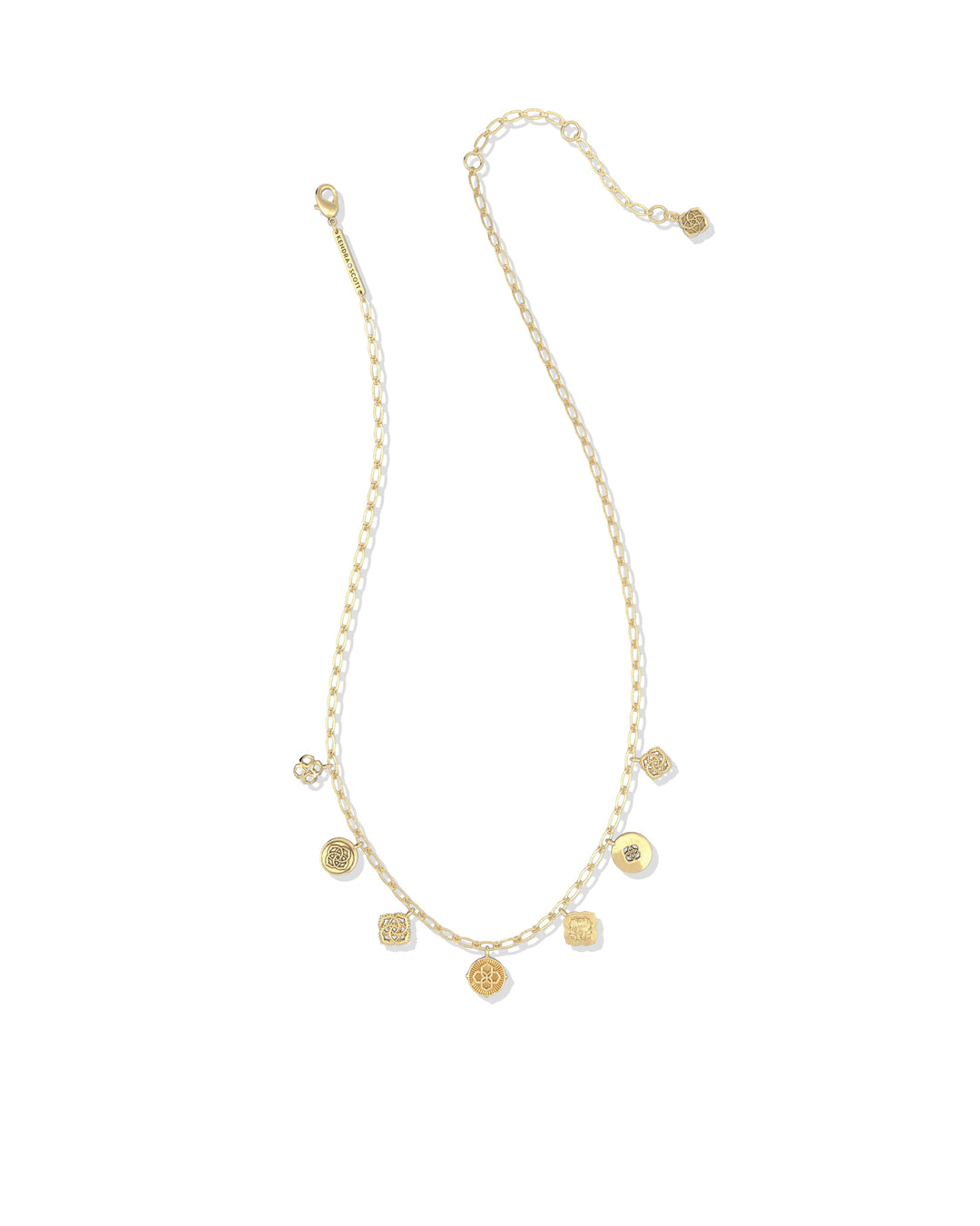 KENDRA SCOTT DIRA CHARM NECKLACE - GOLD
