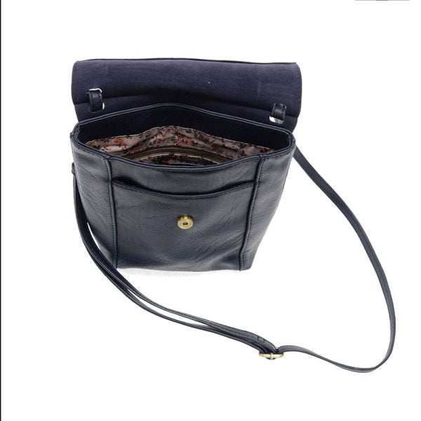 JENSY FRONT FLAP CROSSBODY - VIVID NAVY