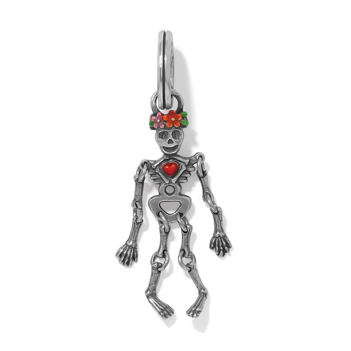 Mrs. Bones Charm -Silver-Multi