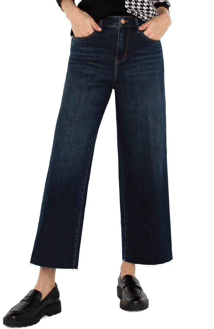 STRIDE HIGH RISE CROP W/WIDE CUT HEM 26" INSEAM - EASTMOOR