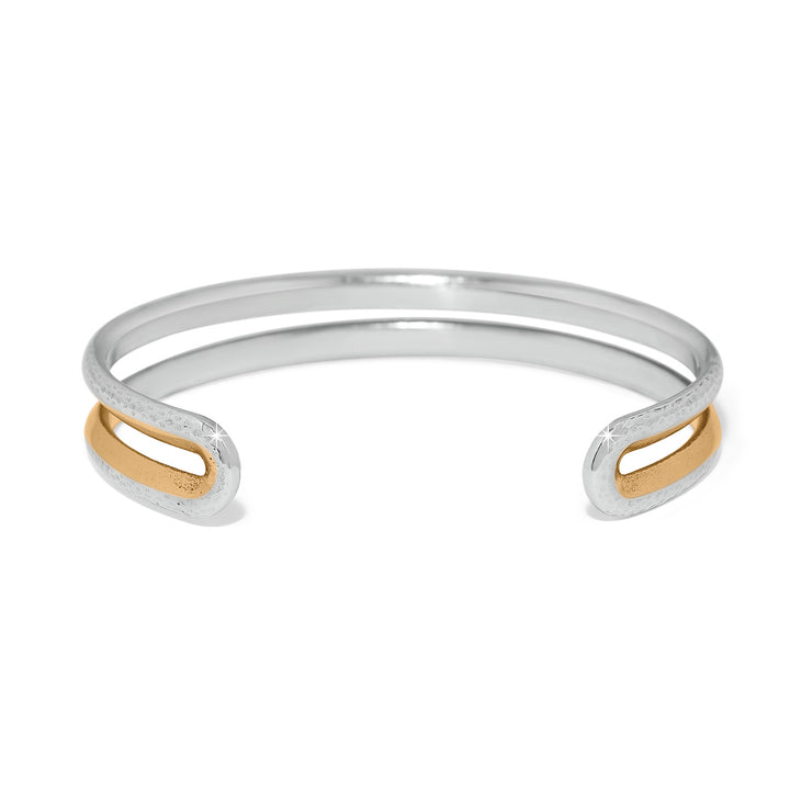 Medici Flex Cuff Bracelet - Silver-Gold