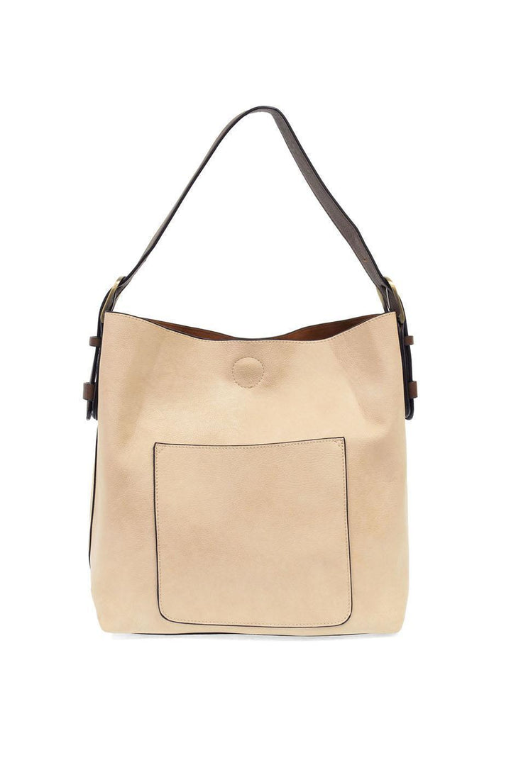 CLASSIC HOBO COFFEE HANDLE HANDBAG - CREAM