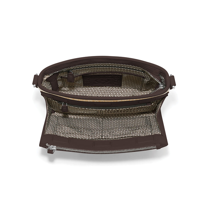 Jordyn Straw Cross Body Organizer - Natural-Cocoa
