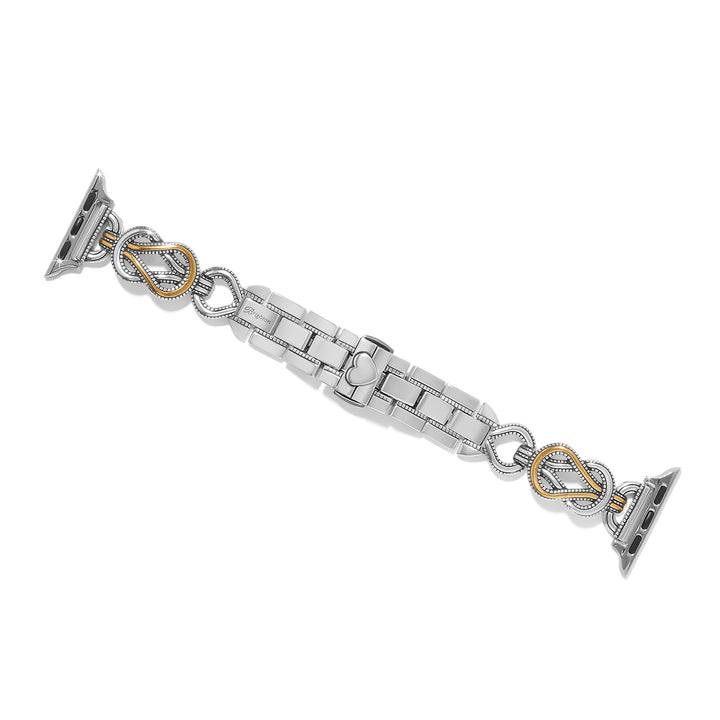 Interlok Harmony Two Tone Watch Band - Silver-Gold