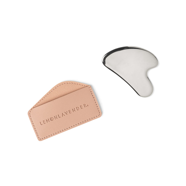 OH MY GUASH STAINLESS STEEL GUA SHA - PINK