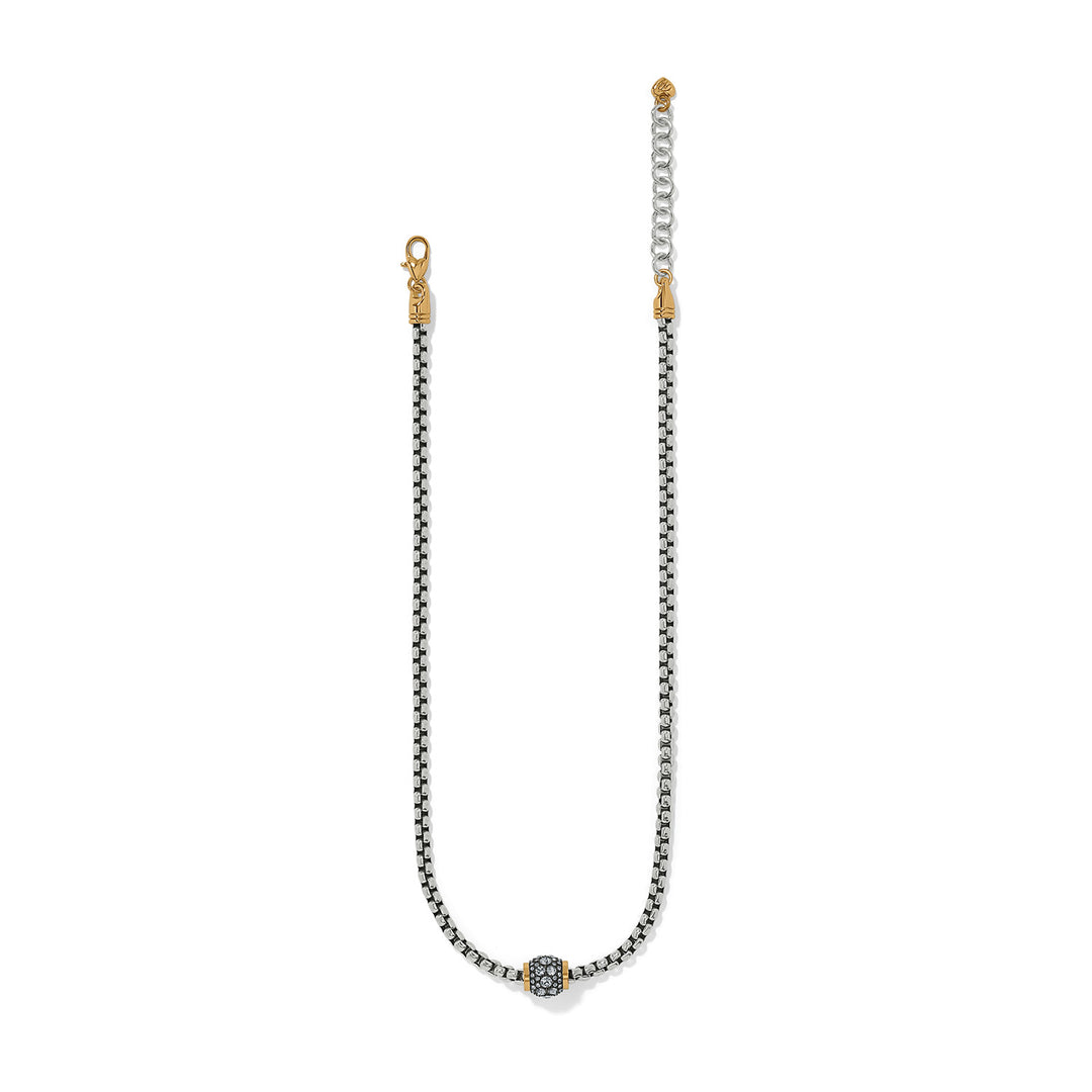 Meridian Solis Hem Necklace - Silver-Gold