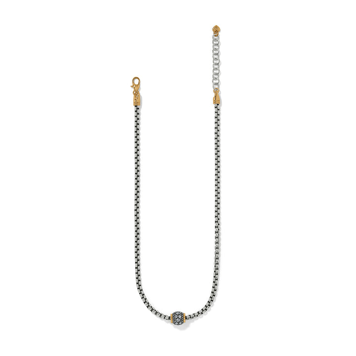 Meridian Solis Hem Necklace - Silver-Gold