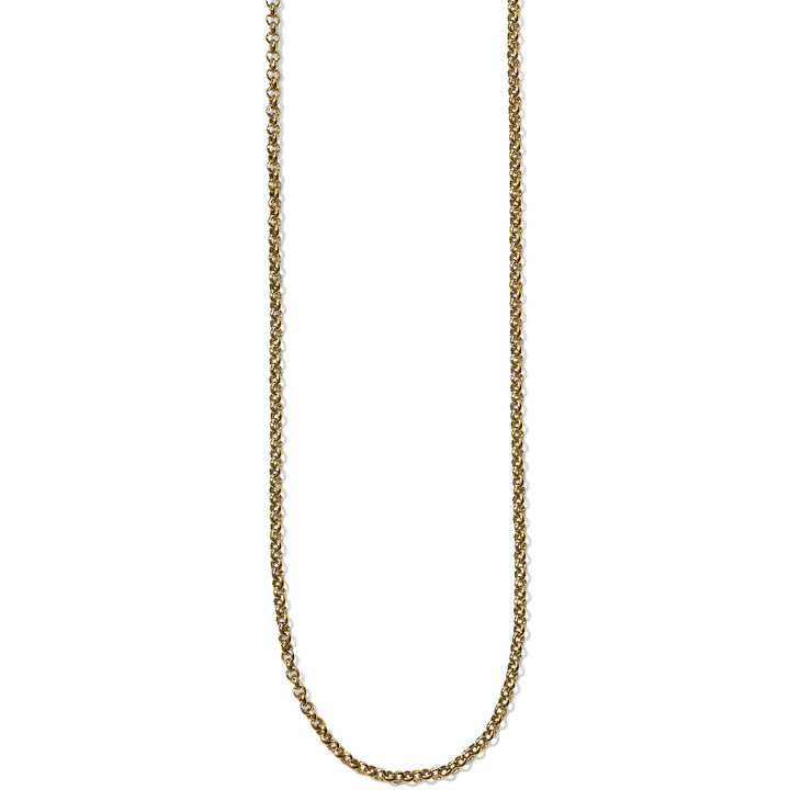 Vivi Delicate Long Charm Necklace - Gold