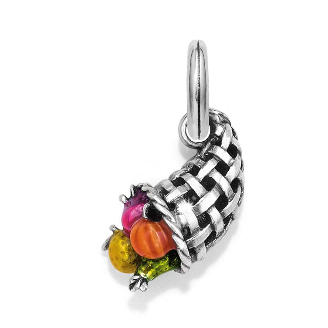 AUTUMN HARVEST CHARM - SILVER-MULTI