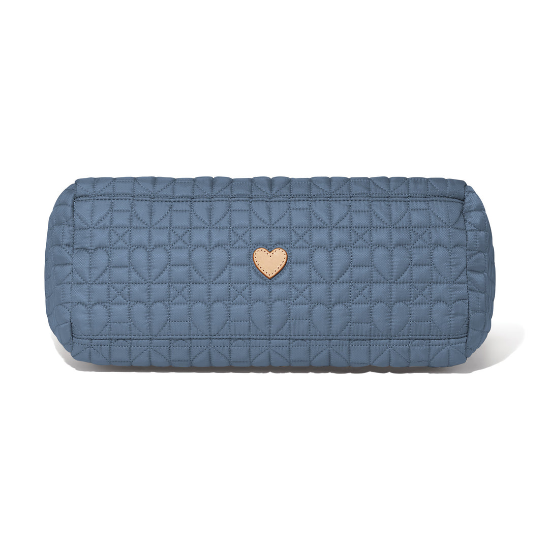 Amara Large Tote - Powder Blue