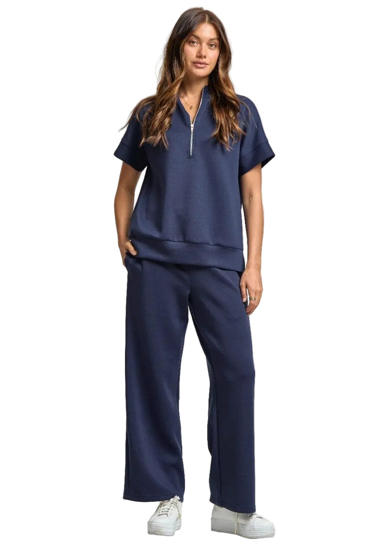 DEAR SCARLETT STRAIGHT LEG PANTS 28.5" INSEAM - NAVY