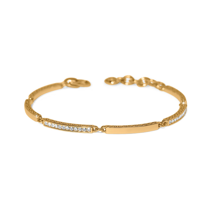 Meridian Geo Bar Bracelet - Gold