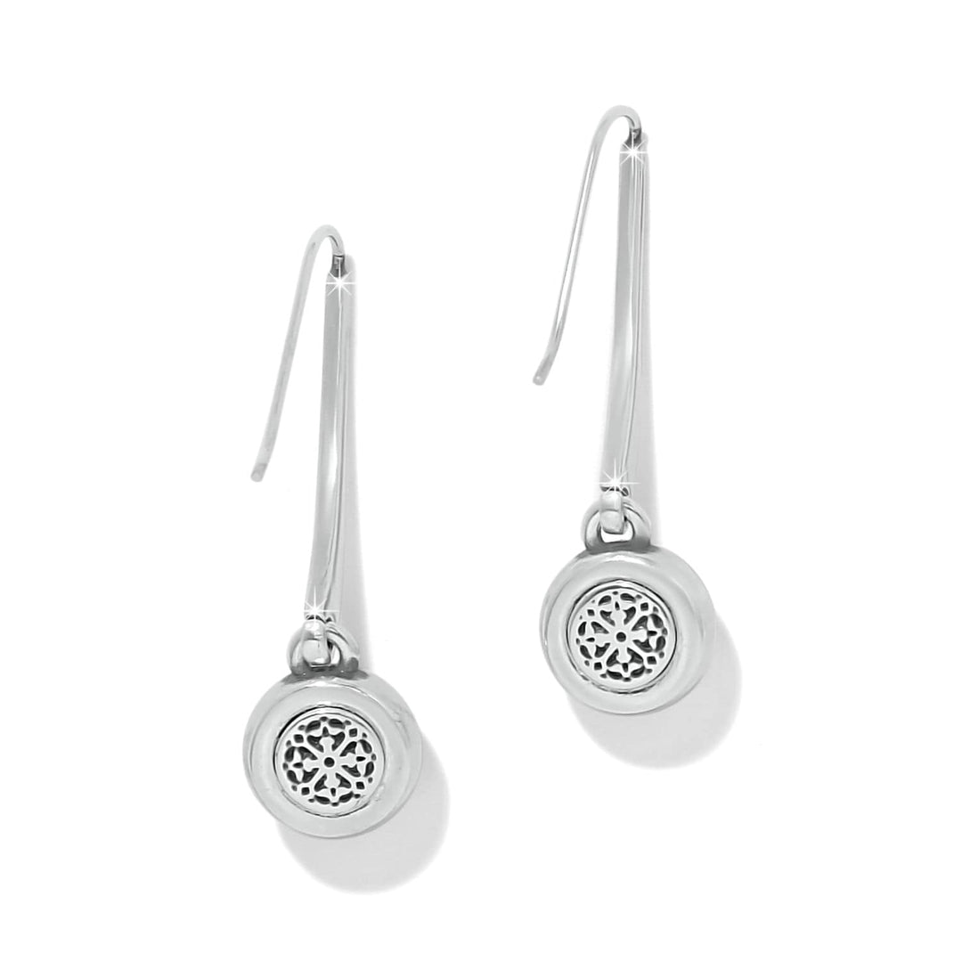 Ferrara Segreta Ball French Wire Earrings - Silver-Gold