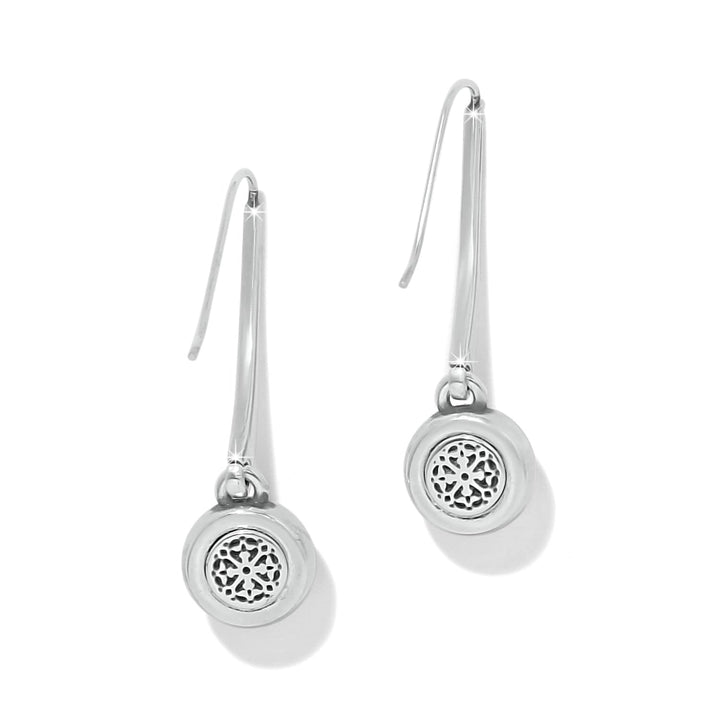 Ferrara Segreta Ball French Wire Earrings - Silver-Gold