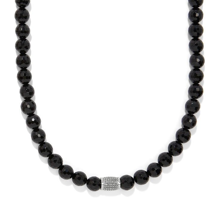 Meridian Solis Bead Necklace - Black