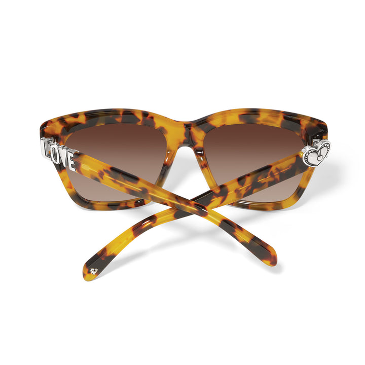 Fashionista Love Sunglasses - Tortoise