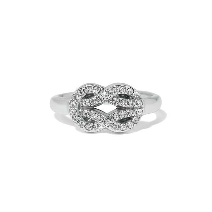Interlok Harmony Luxe Ring - Silver - Size 7