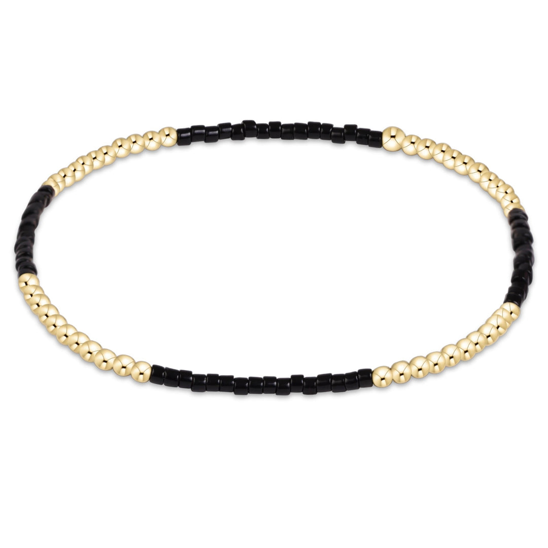 GAMEDAY HOPE BLISSFUL BRACELET - BLACK