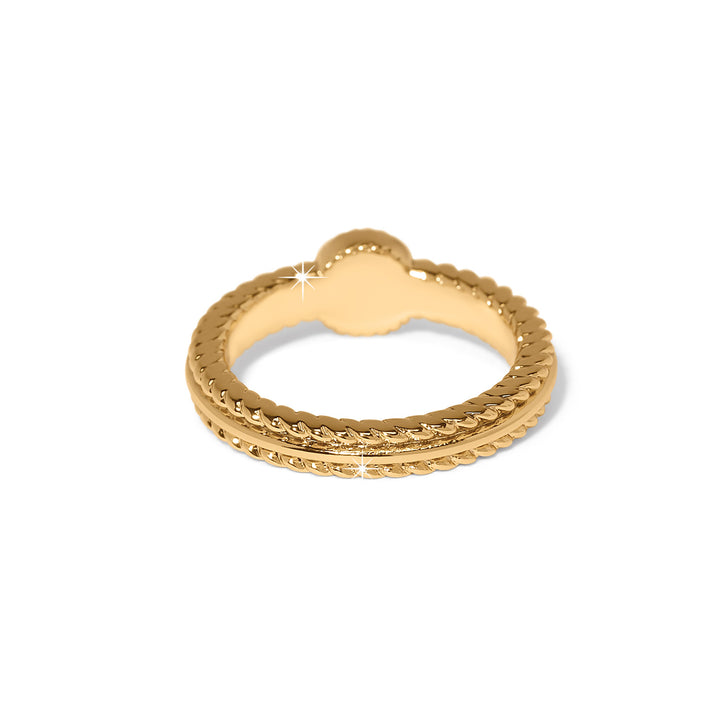 Illumina Celeste Dome Ring - Gold - Size 6