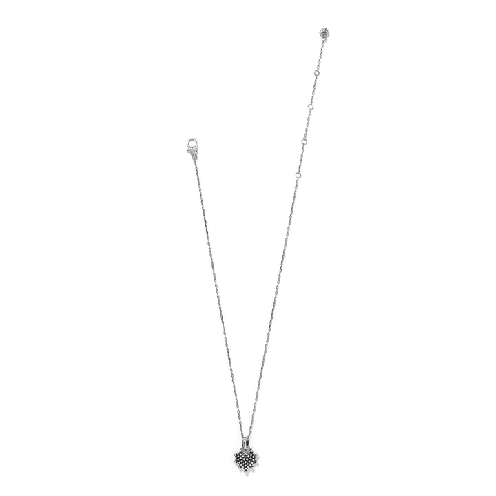 Pebble Sweet Hearts Reversible Necklace - Silver-Multi