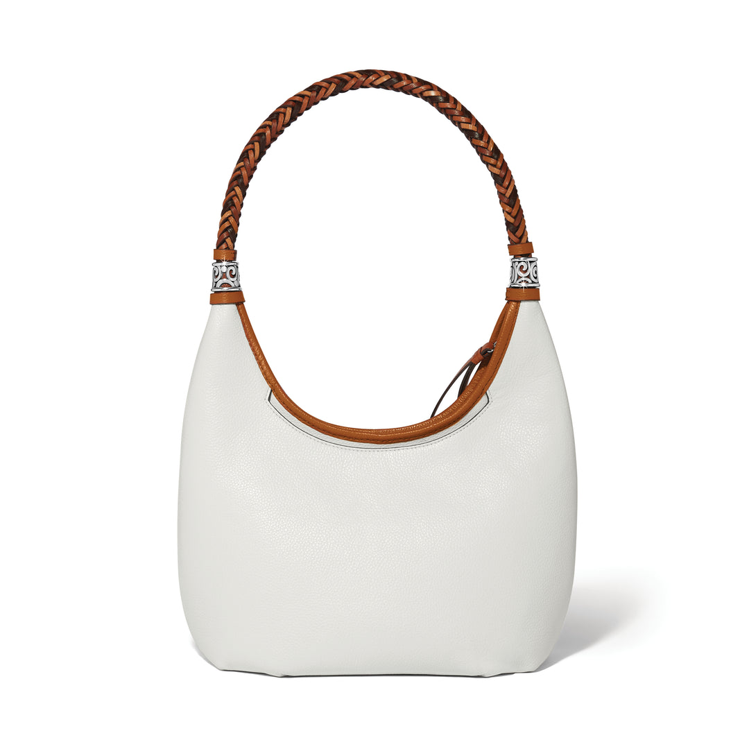 WHITE CONTEMPO SHELBY HOBO