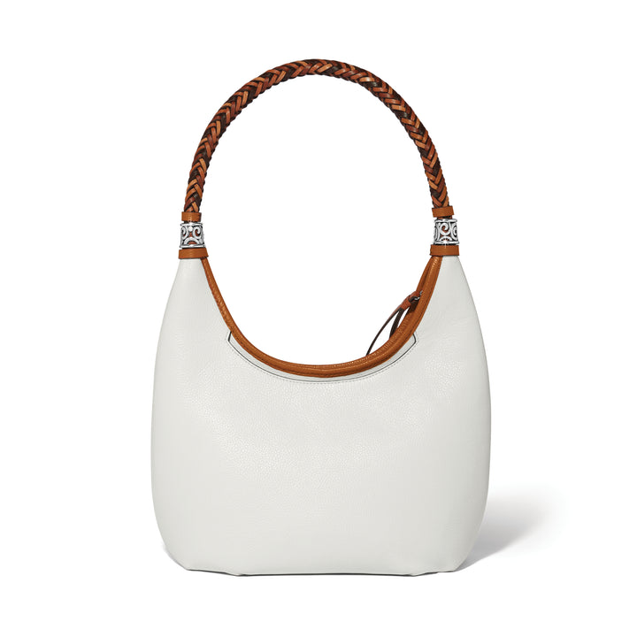 WHITE CONTEMPO SHELBY HOBO