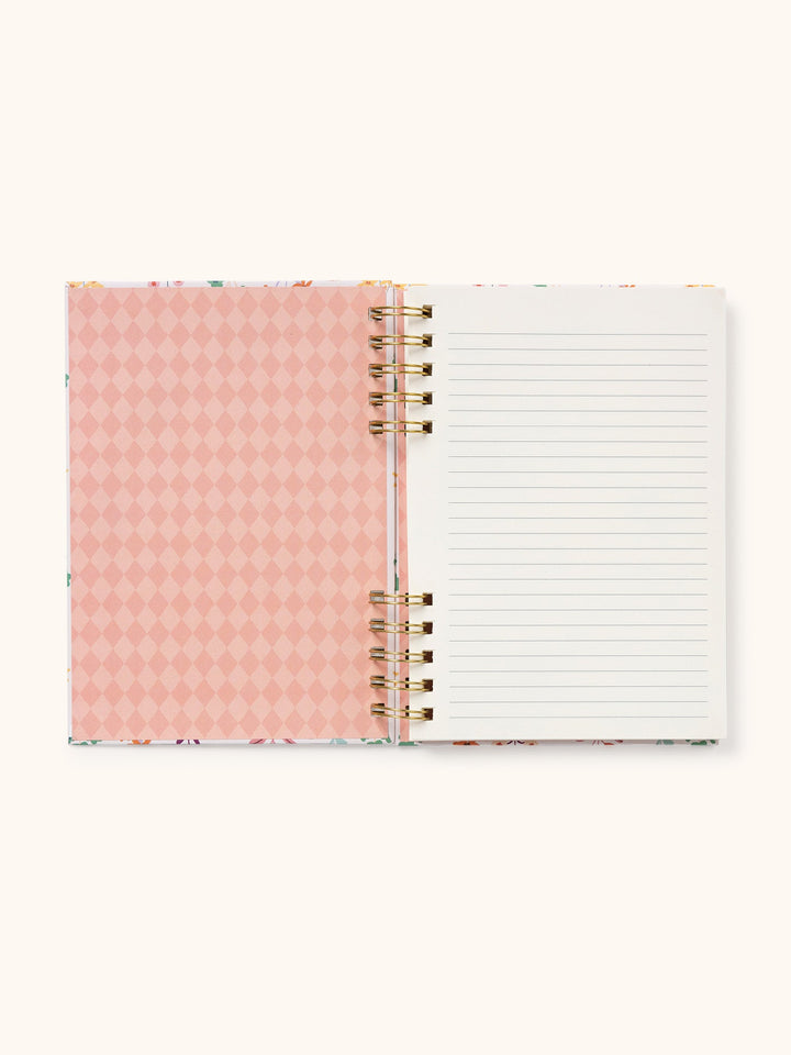HARPER SPLIT-SPIRAL NOTEBOOK/PEN SET - MEADOW LANE