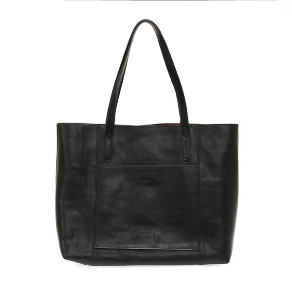 SONDRA LAPTOP TOTE - BLACK