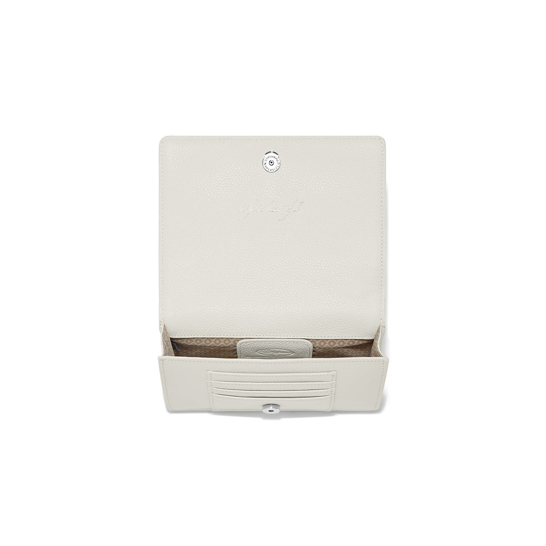 Everbloom Shimmer Nadia Mini Bag - Optic White