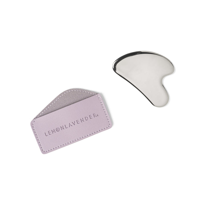 OH MY GUASH STAINLESS STEEL GUA SHA - PURPLE