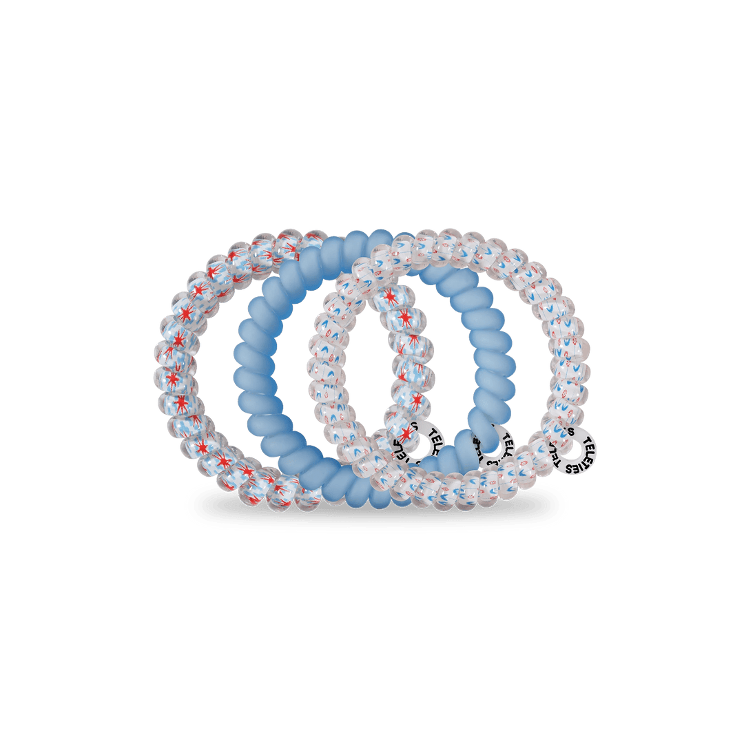 TELETIES SMALL HAIR TIES S/3 - SWEET LIBERTY