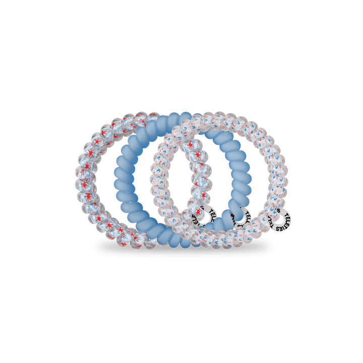 TELETIES SMALL HAIR TIES S/3 - SWEET LIBERTY
