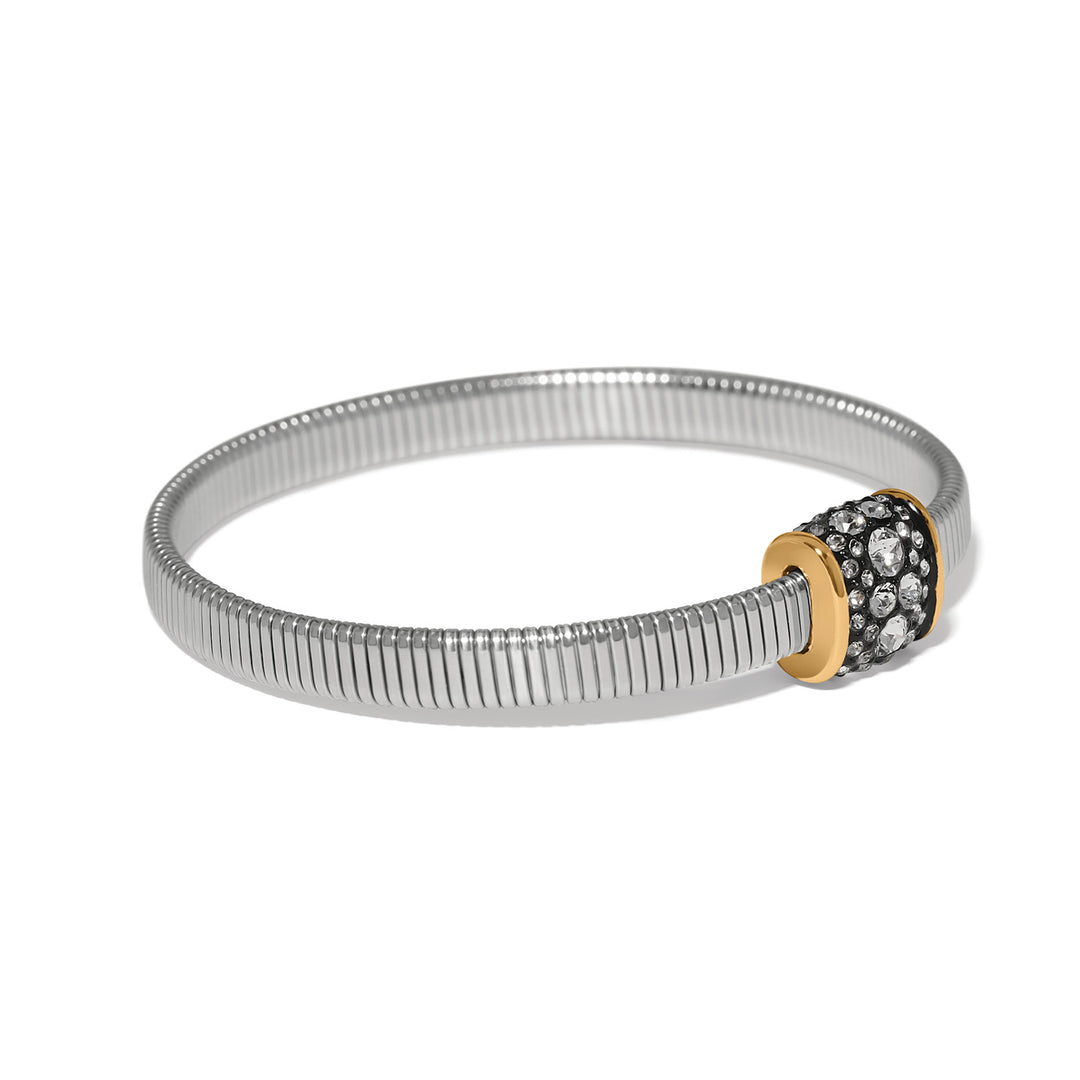 Meridian Solis Spring Hem Bracelet - Silver-Gold