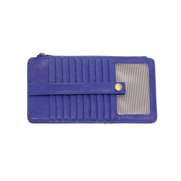 NEW KARA MINI WALLET - COBALT
