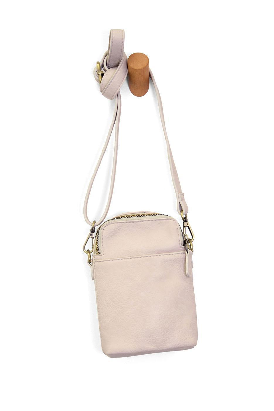 JOLENE CROSSBODY PHONE BAG - LINEN