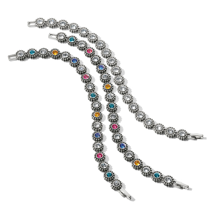 TWINKLE LINK BRACELET - SILVER-MULTI