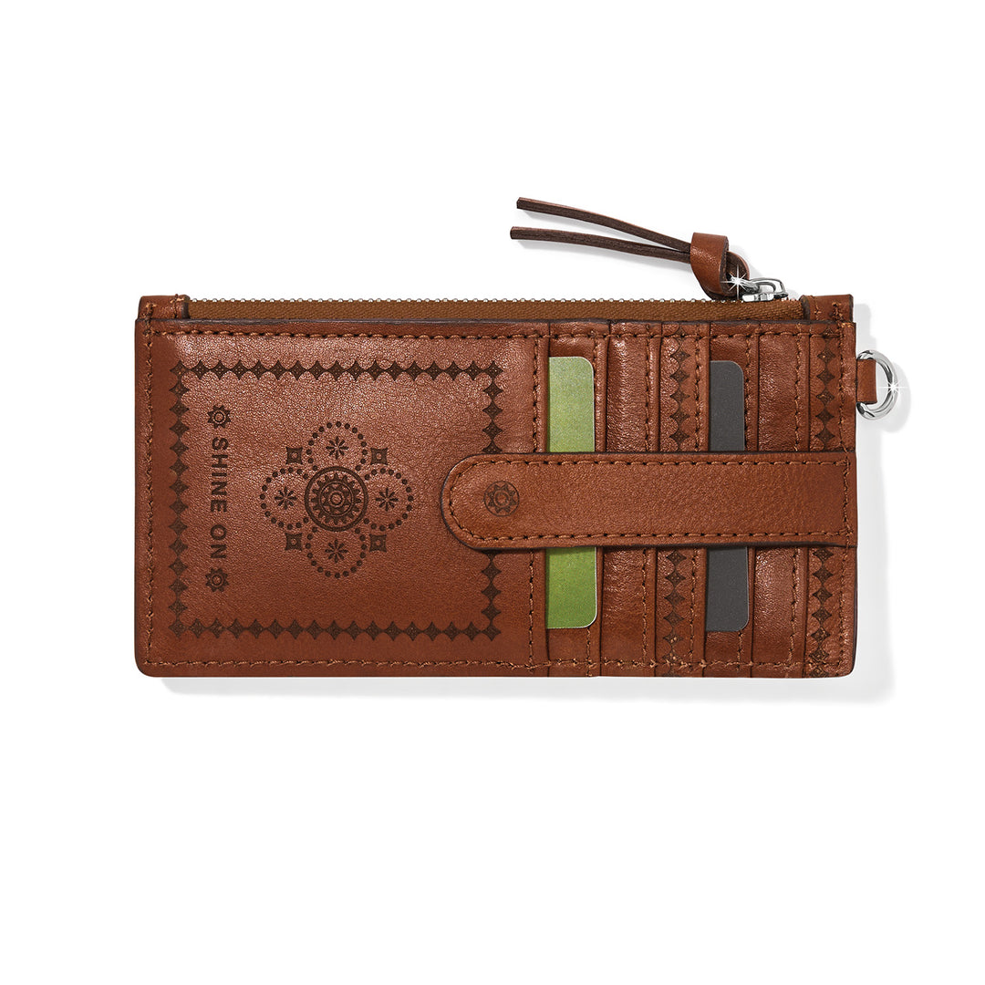 Mosaic Card Pouch - Russet