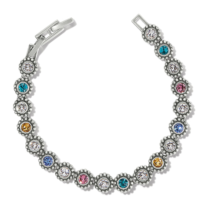 TWINKLE LINK BRACELET - SILVER-MULTI