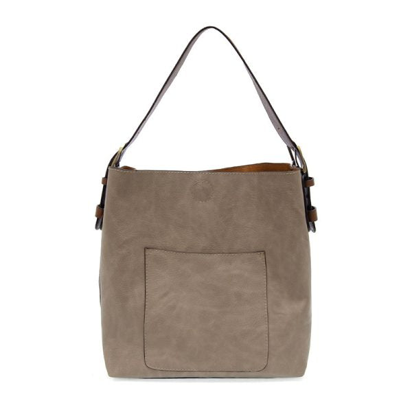 HOBO COFFEE HANDLE HANDBAG - NEW HEATHERED GREY