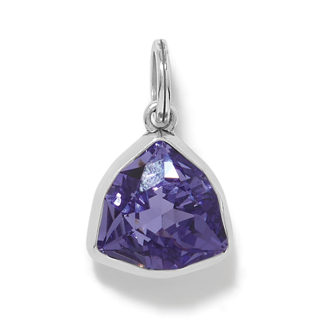 Estella Amulet - Silver-Tanzanite