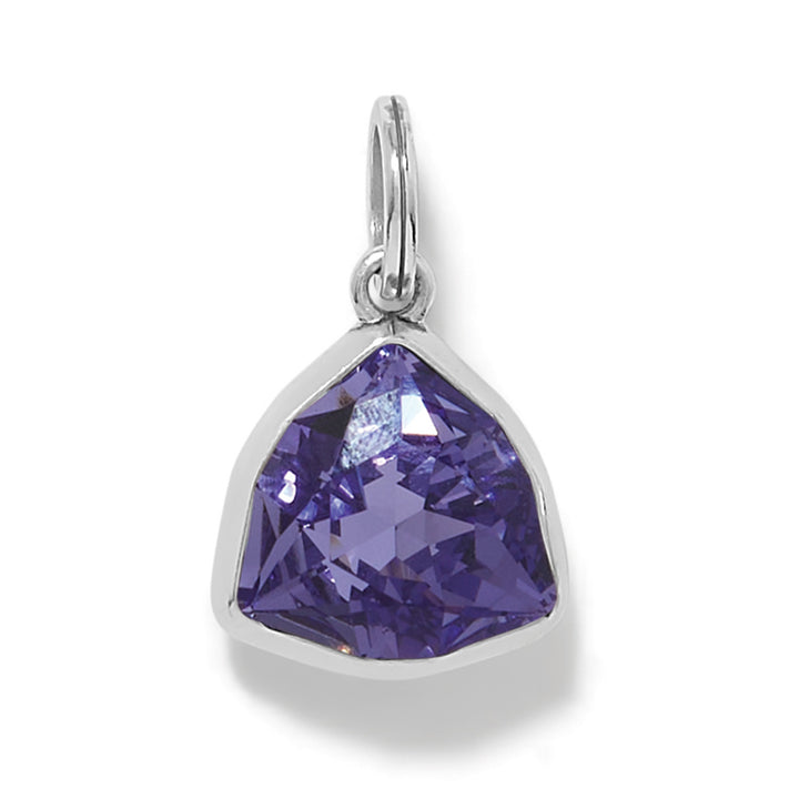 Estella Amulet - Silver-Tanzanite