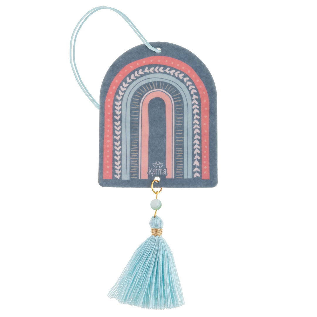 S/2 AIR FRESHENERS - KEEP SMILING